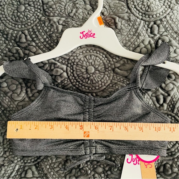 Justice Girl’s 2pc Swimsuit size7/8 - Picture 6 of 7